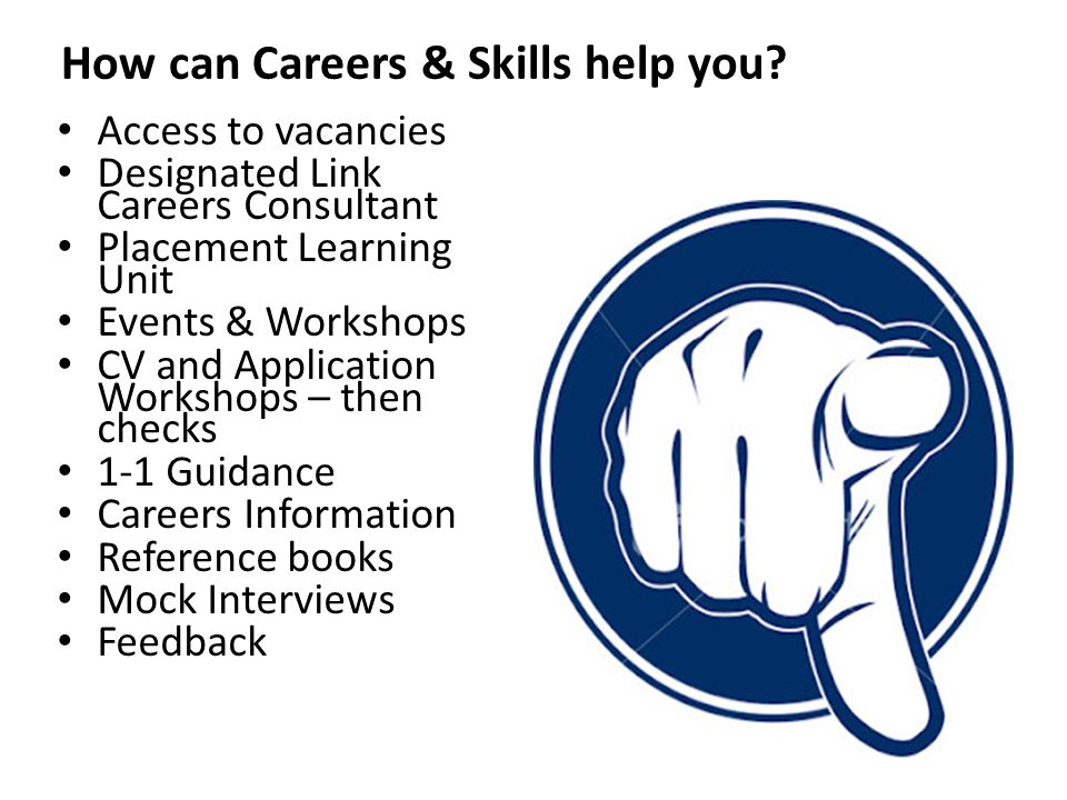 How can Careers & Skills help you.