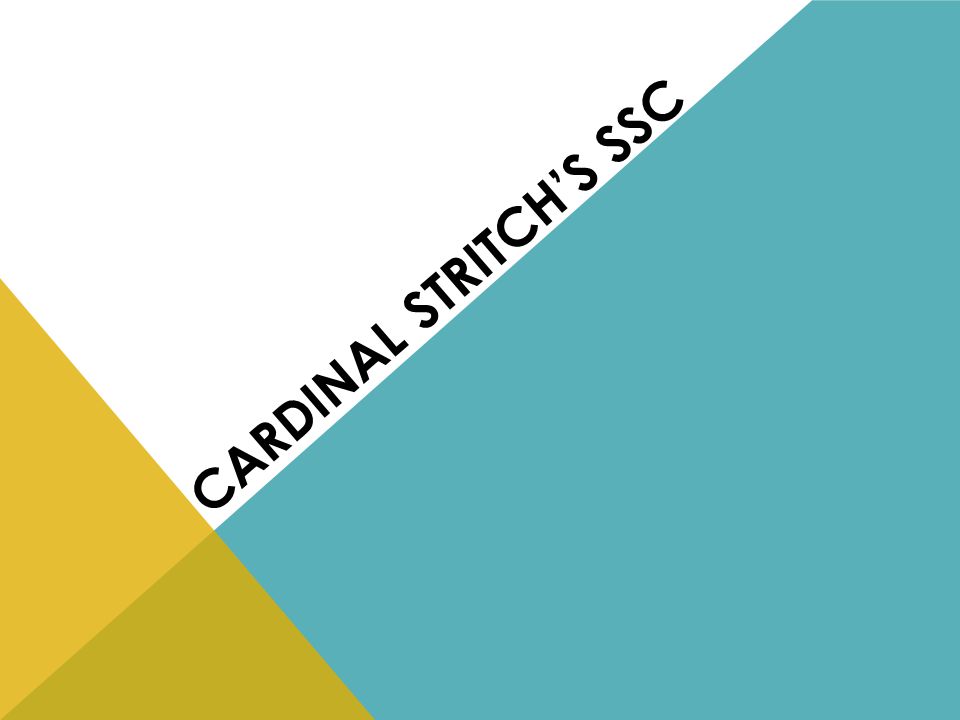 CARDINAL STRITCH’S SSC