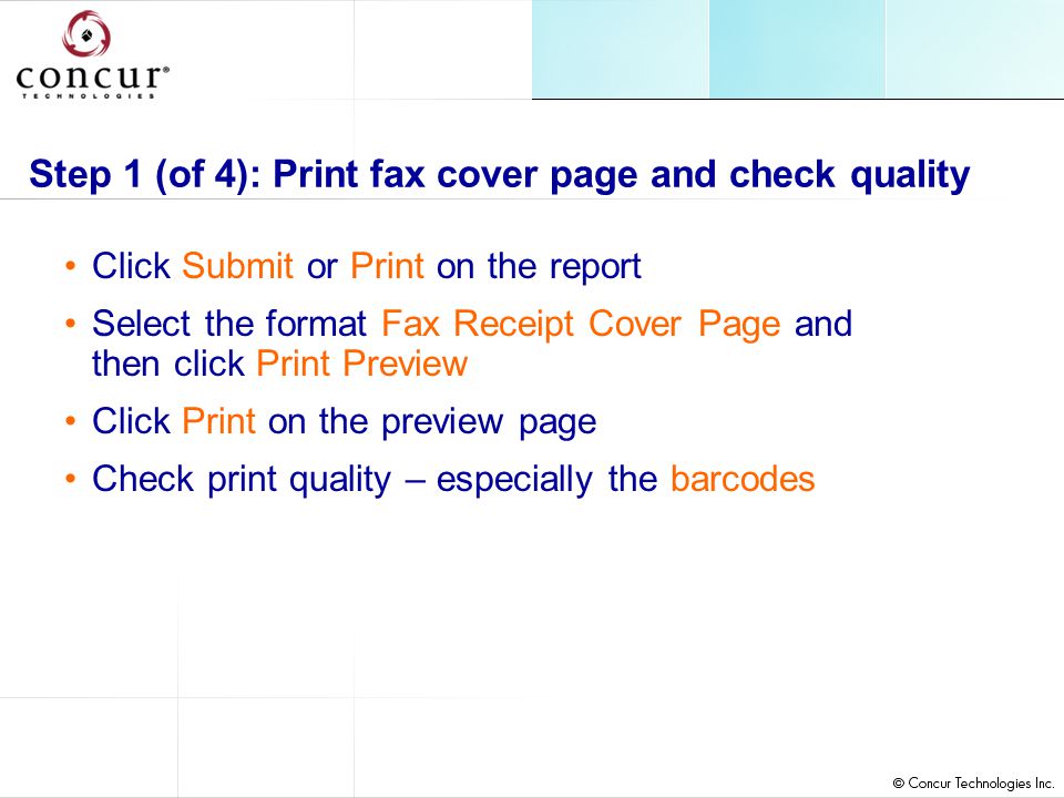 how to fax your receipts concur expense service agenda overview of