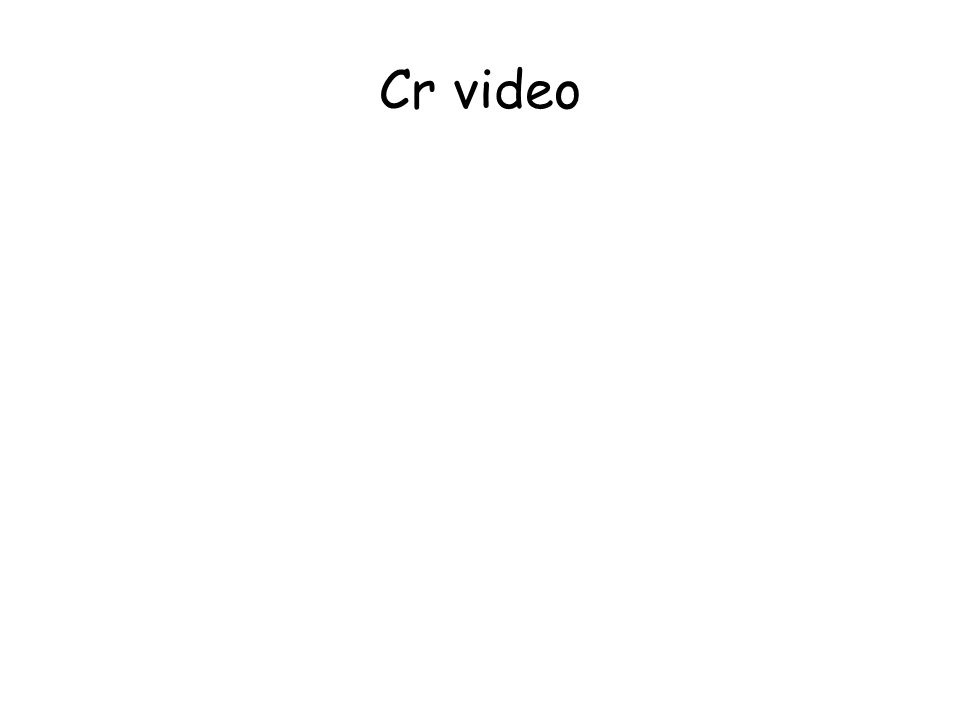Cr video