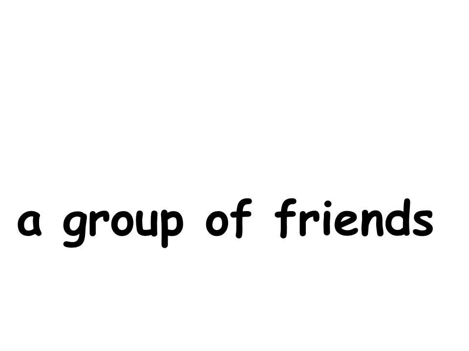 a group of friends