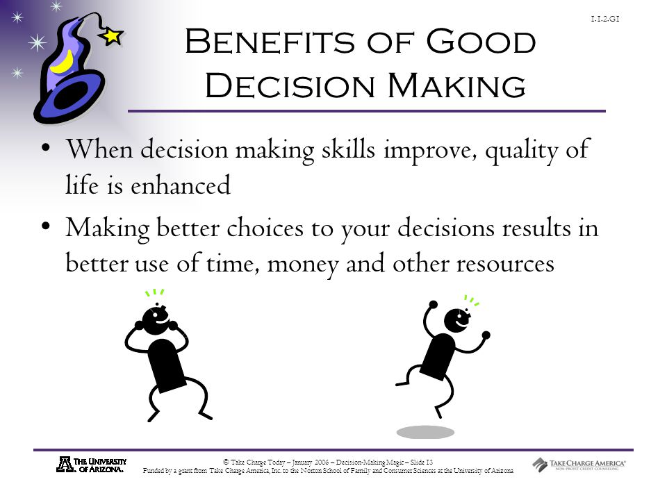Image result for The Benefits of Decision Making