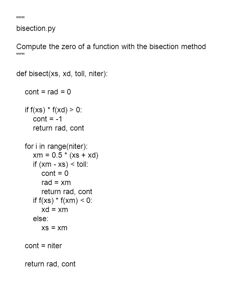Usr Bin Env Python Quadequat Py It Finds The Real Roots Of A Quadratic Equation Author Antonio Deiana Date 28 11 From Math Import Ppt Download