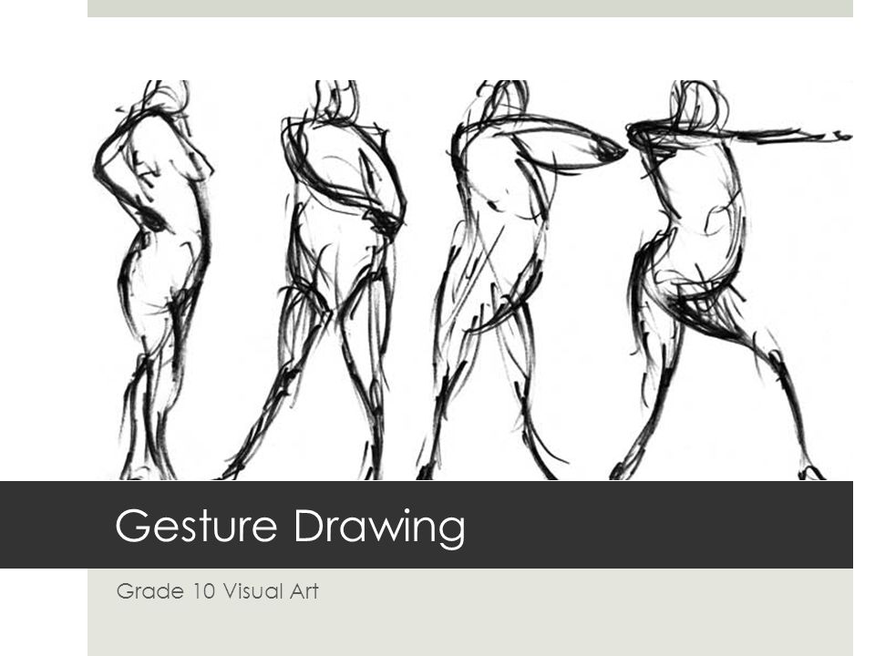 Gesture Drawing Grade 10 Visual Art