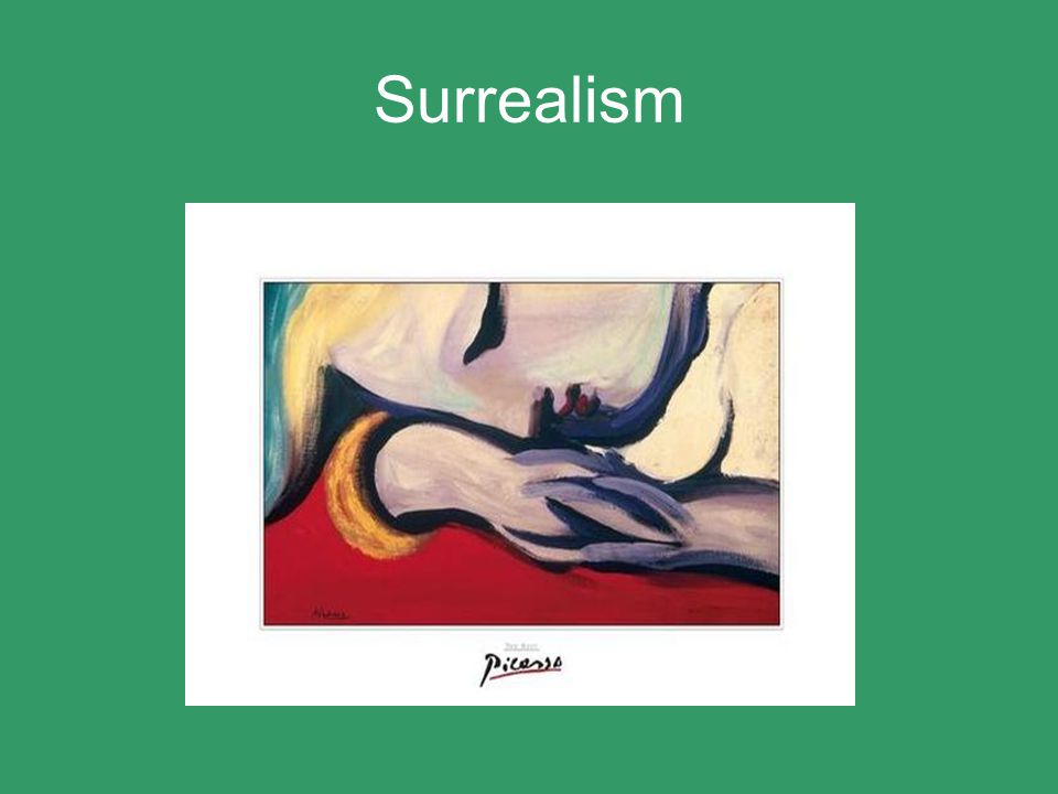 Surrealism In 1925 Picasso became closely involved with a group of artists known as the Surrealists.