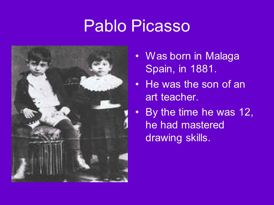Pablo Picasso Modern Art Master