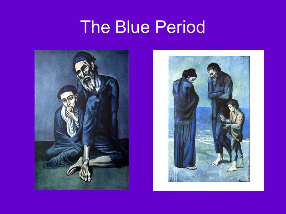 The Blue Period In 1901, his friend passed away.
