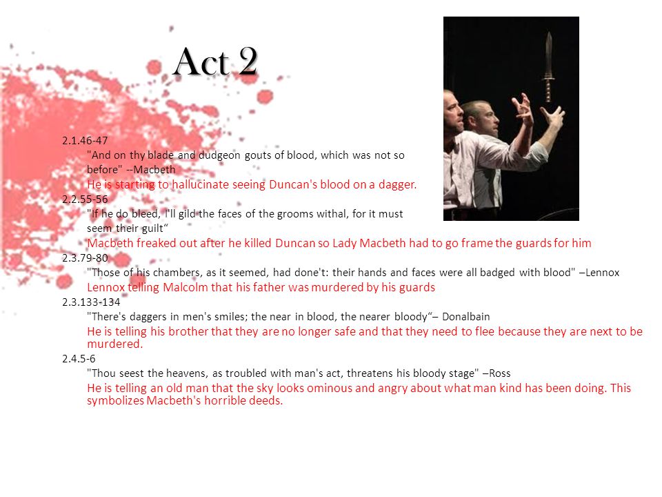 Реферат: Symbolism Of Blood In Macbeth