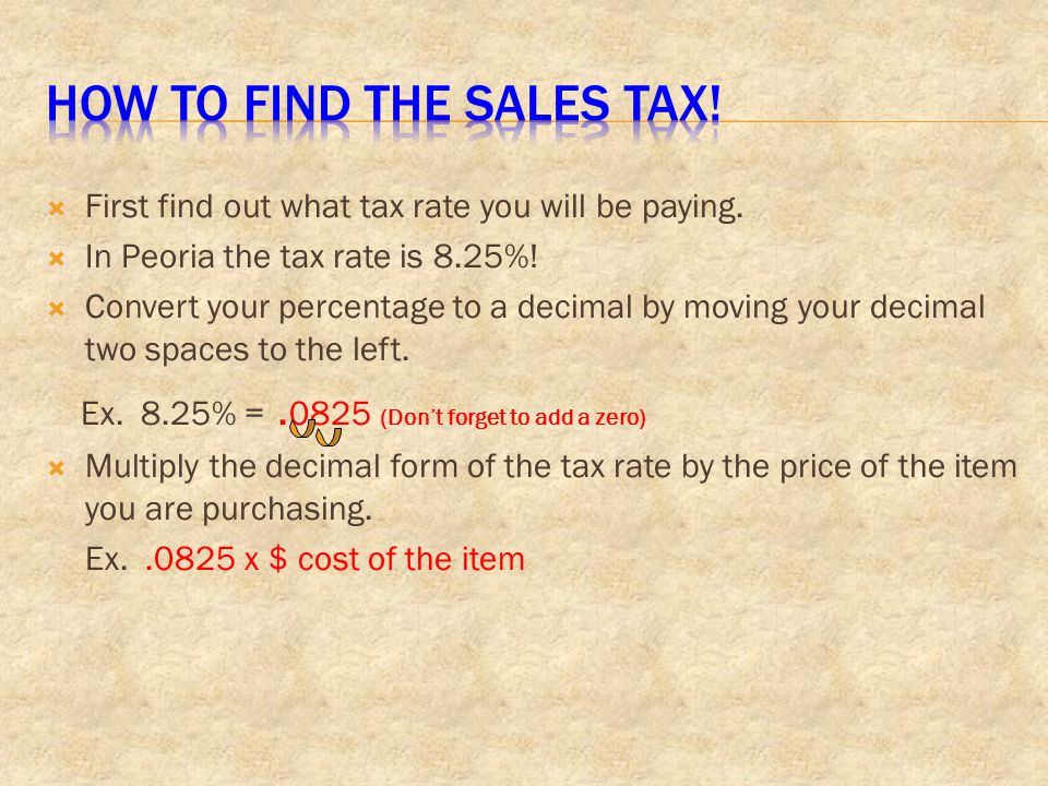 8 25 Tax Chart