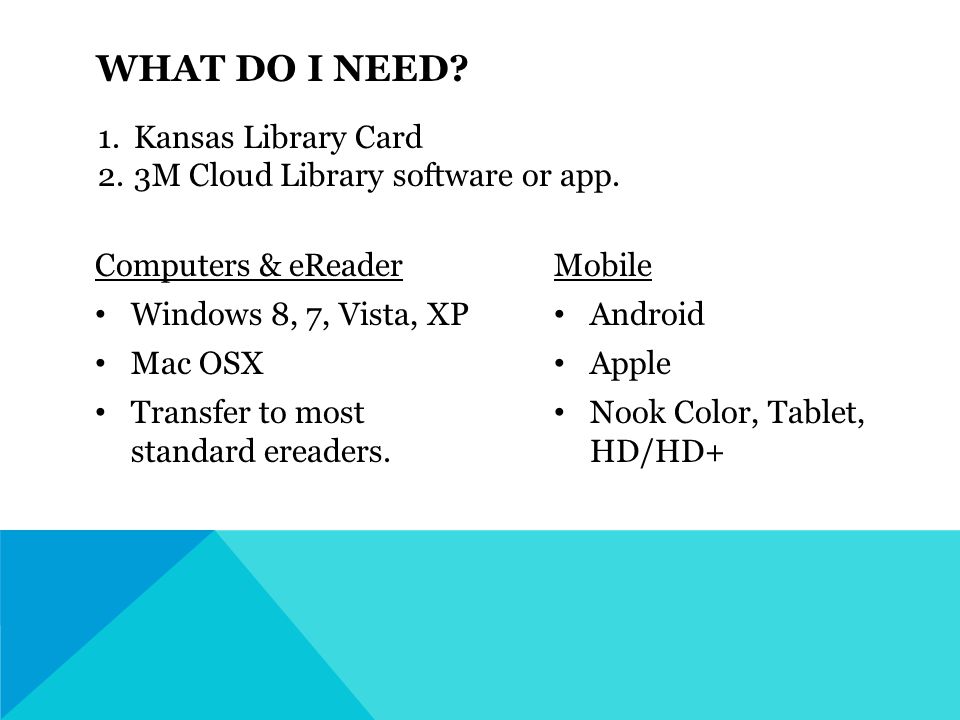 Computers & eReader Windows 8, 7, Vista, XP Mac OSX Transfer to most standard ereaders.