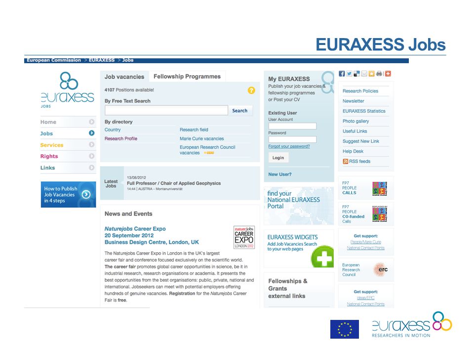EURAXESS Jobs