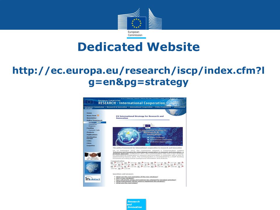 Policy Research and Innovation Research and Innovation Dedicated Website   l g=en&pg=strategy