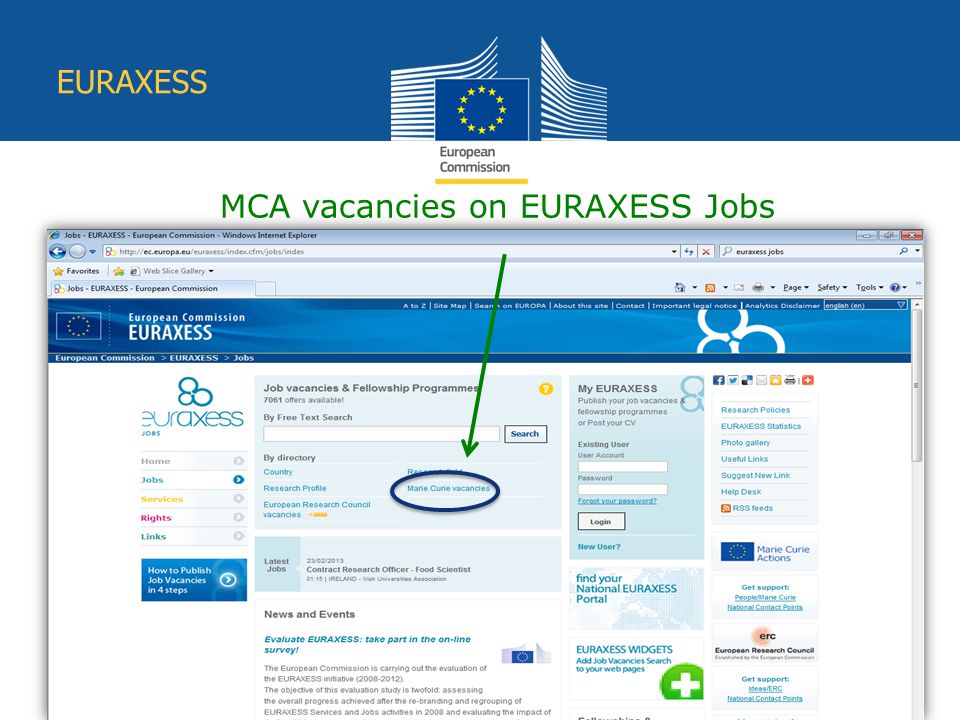 Education and Culture EURAXESS MCA vacancies on EURAXESS Jobs