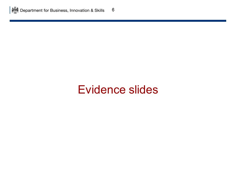 Evidence slides 6