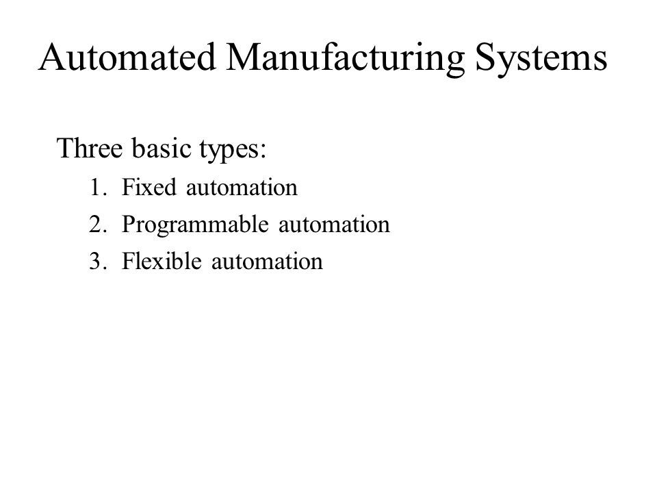Tech 149 unit 1 introduction to cim technology introduction