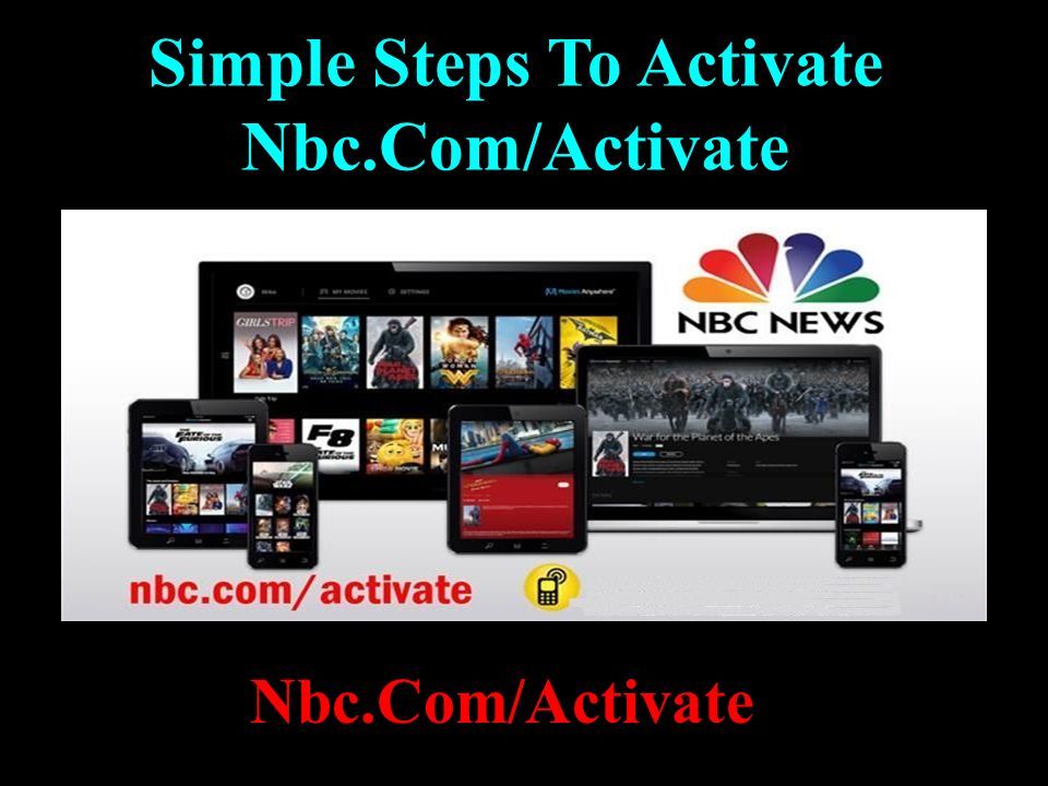Simple steps to activate nbc com activate nbc com activate ppt download
