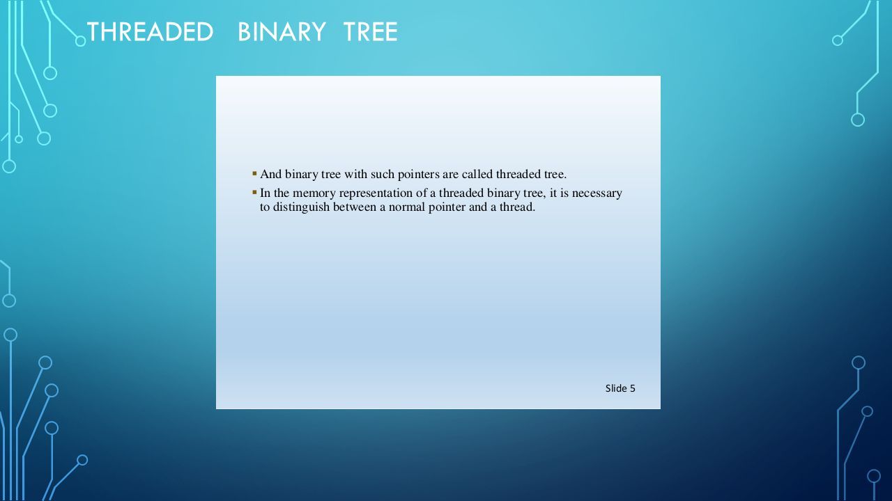 DATA STRUCTURES ALGORITHMS 2 THREADED BINARY TREE Ppt Download data-structures-algorithms-2-threaded-binary-tree-ppt-download
