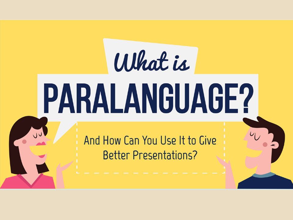 STANDARD 6: NONVERBAL COMMUNICATION Lesson 2. Lesson 2 - Paralanguage ...