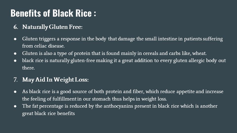 8 incredible black rice benefits and its outcome ppt download