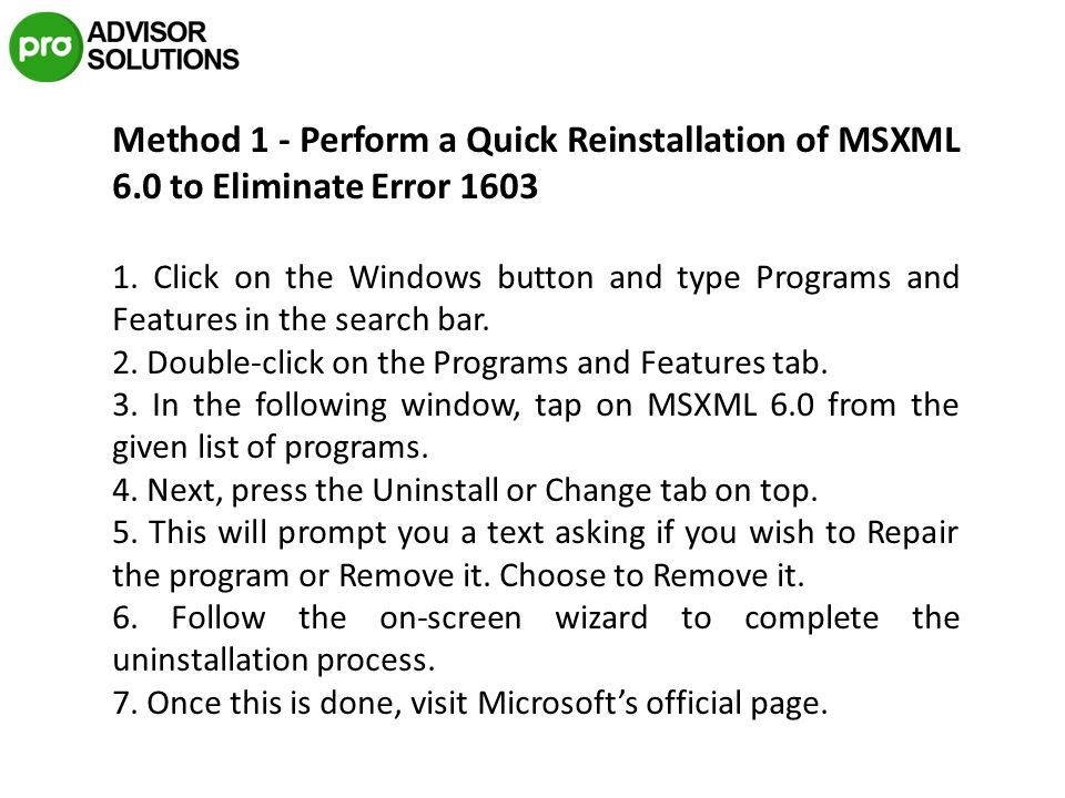 How to permanently stop quickbooks error 1603 microsoft net framework
