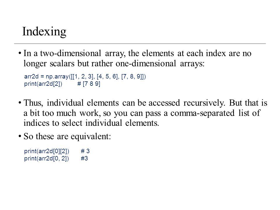Lecture 2- NumPy I 1 Dr. Sampath Jayarathna Old Dominion University ...