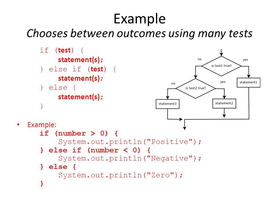 Lecture 4- JAVA Training. Selection Statements Java supports two ...