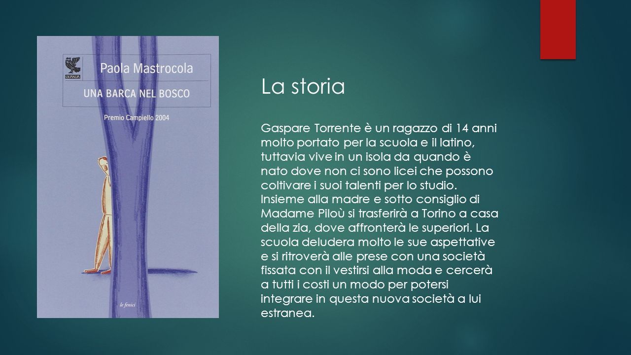 Una barca nel bosco Esposto da: Tommaso Alex Matilde francesco. - ppt  download