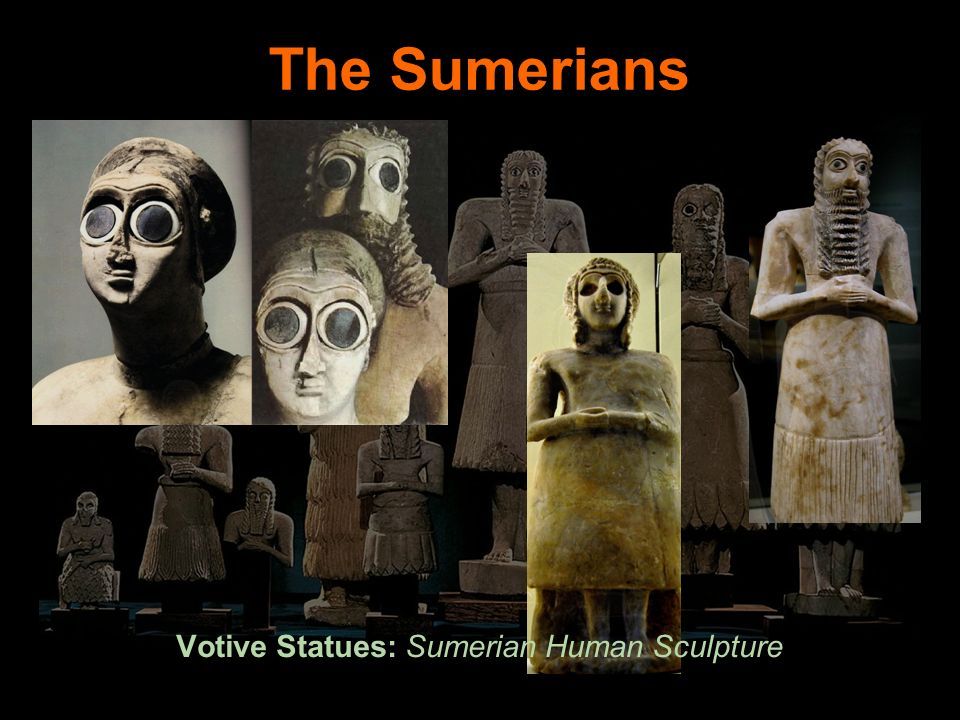 sumerian statues