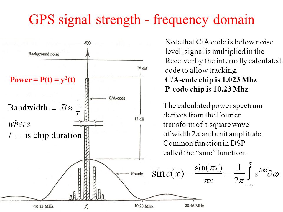 GPS Signal Structure Sources: –GPS Satellite Surveying, Leick –Kristine  Larson Lecture Notes 4519/asen4519.html. - ppt download