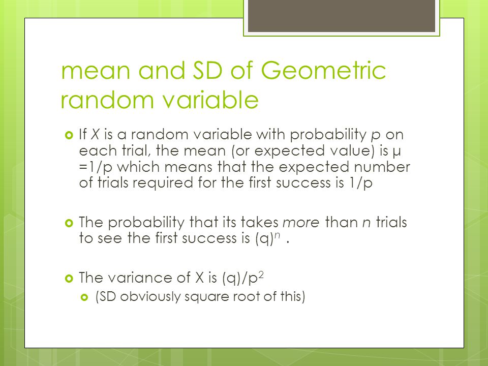 The Binomial And Geometric Distributions Chapter Ppt Download The Binomial And Geometric Distributions Chapter Ppt Download