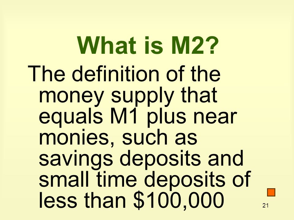 21 What is M2.