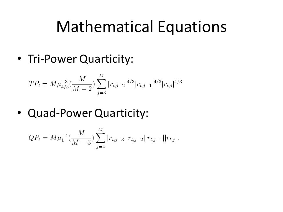 Mathematical Equations Tri-Power Quarticity: Quad-Power Quarticity: