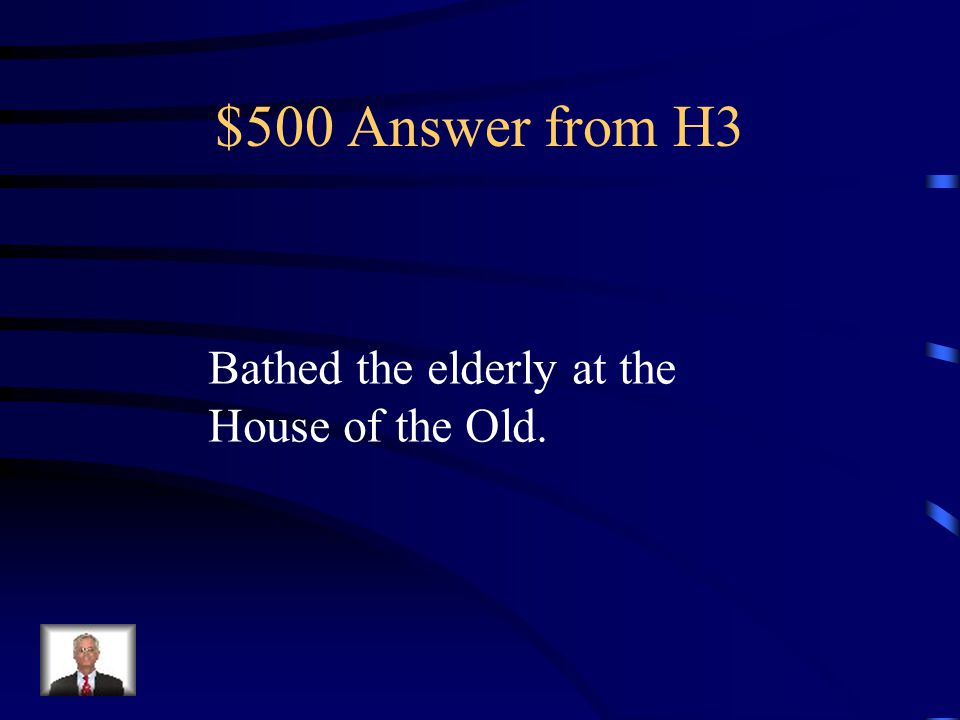 $500 Question from H3 What volunteer work did Asher, Fiona, and Jonas do together