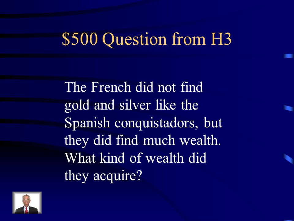 $400 Answer from H3 Robert de La Salle