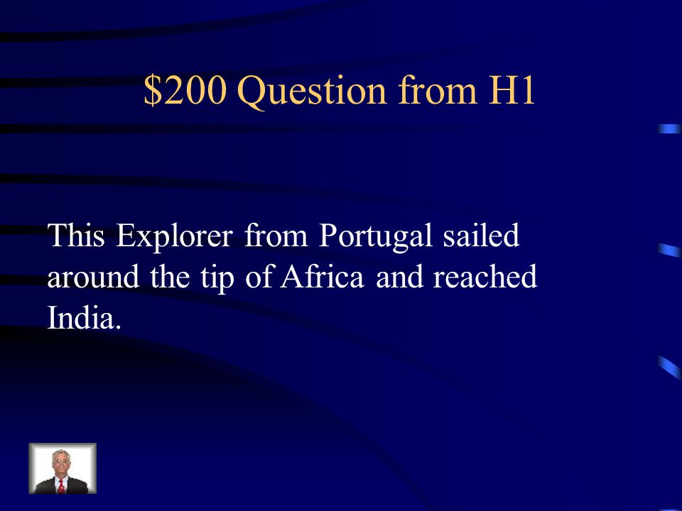 $100 Answer from H1 Dias