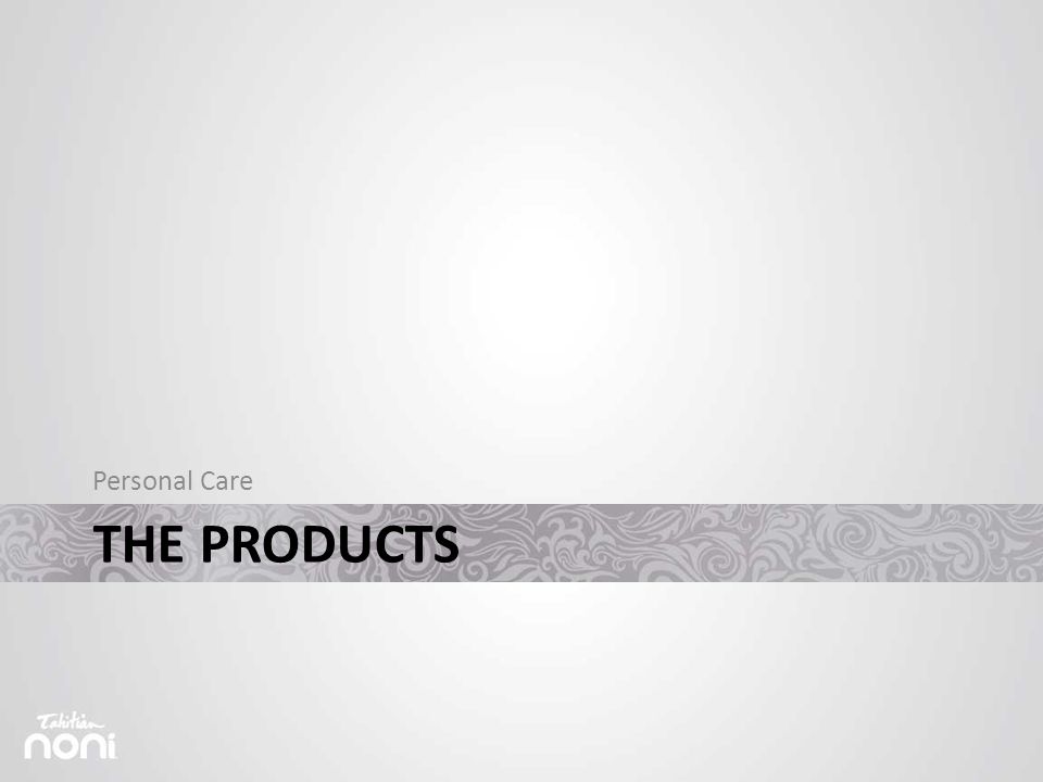 THE PRODUCTS Personal Care
