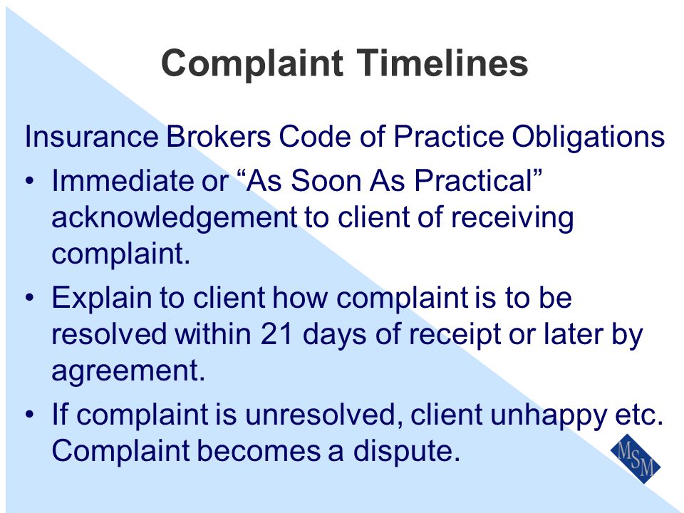 What Should You Do When You Receive A Complaint.