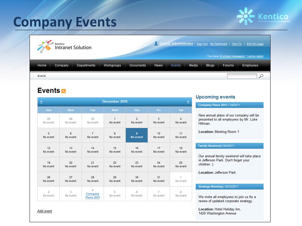 Company Events