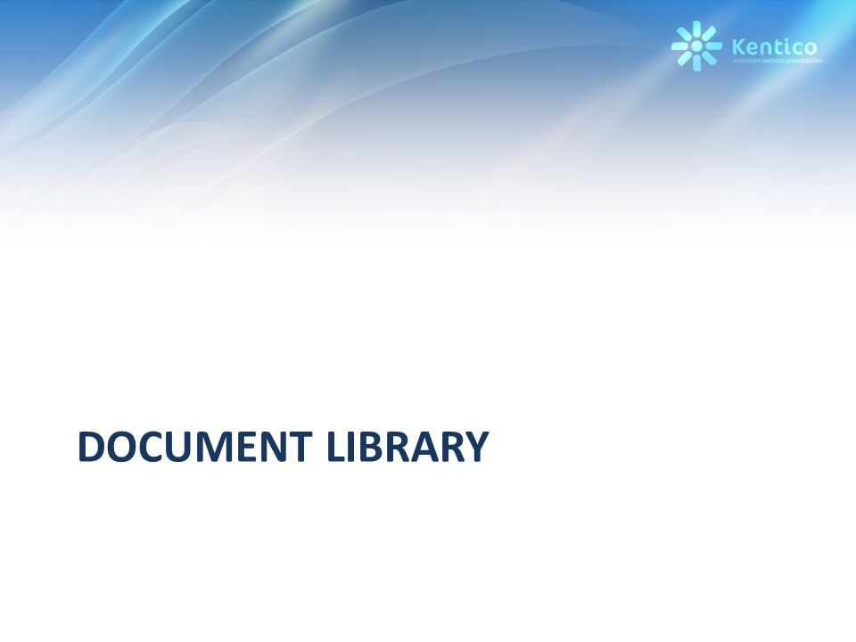 DOCUMENT LIBRARY