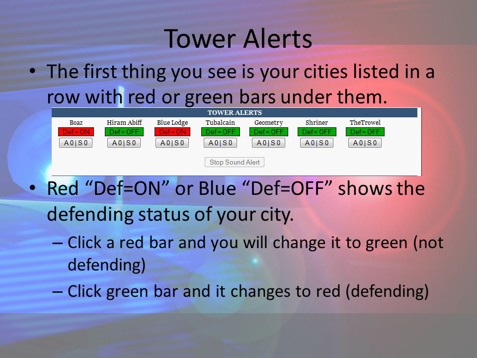 KOC Scripters present POWER BOT TOWER. CLICK BOT CLICK TOWER Notice the  window that pops up. - ppt download