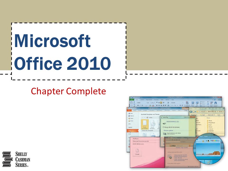 Chapter Complete Microsoft Office 2010