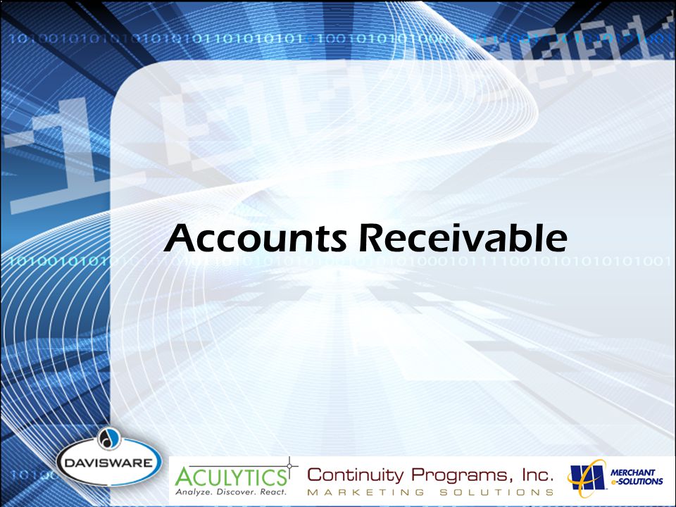 Accounts Receivable