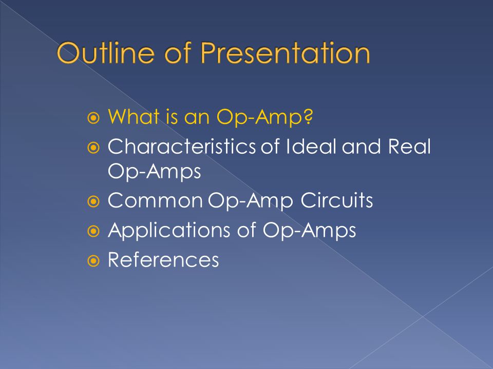  What is an Op-Amp.