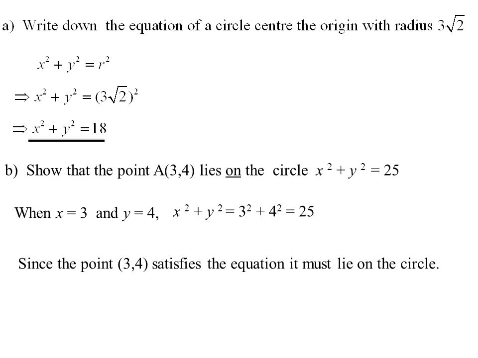 The Circle X 1 Y 1 X 2 Y 2 If We Rotate This Line We Will Get A Circle Whose Radius Is The Length Of The Line Ppt Download