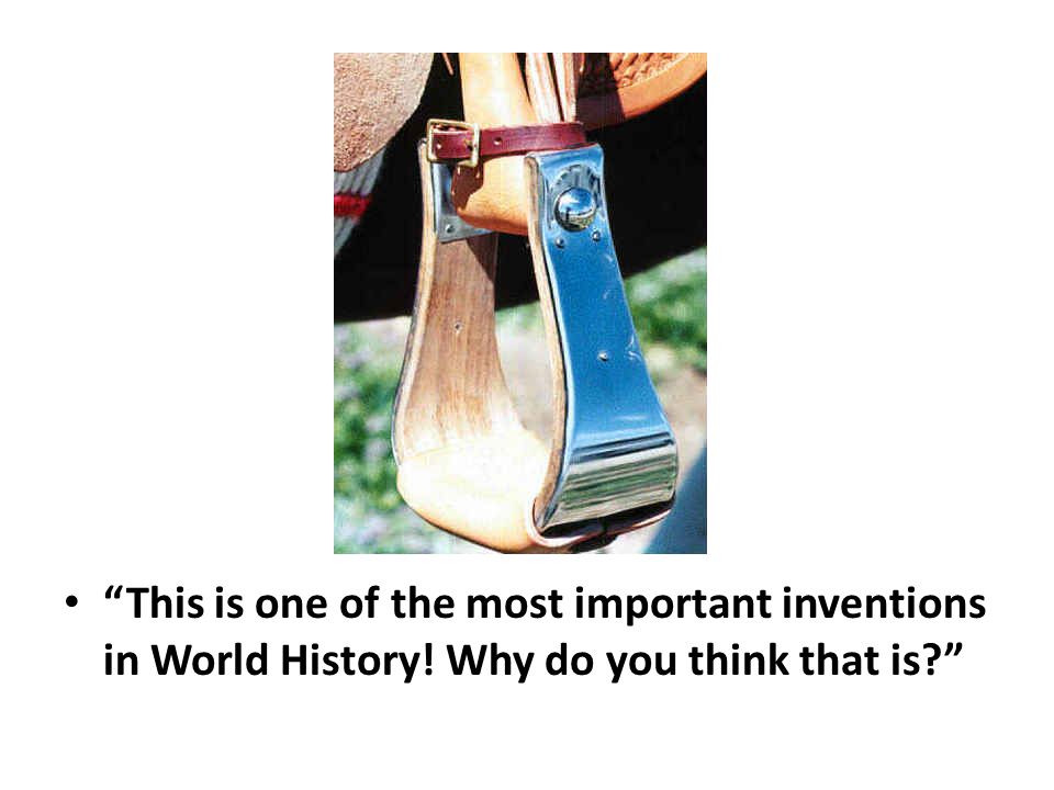 This is one of the most important inventions in World History! Why do you think that is
