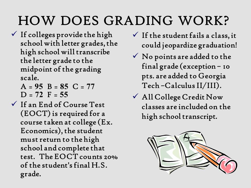 HOW DOES GRADING WORK.