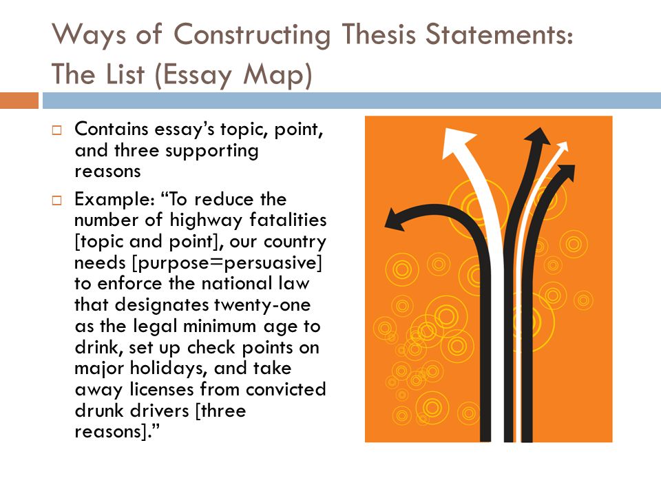 Source:   Kinds of Thesis Statements: Expository*  An expository (explanatory) paper explains something to the audience.