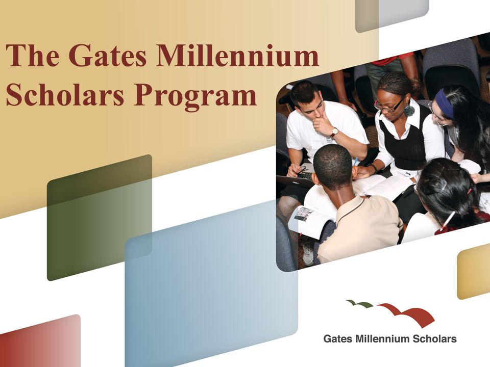 The Gates Millennium Scholars Program