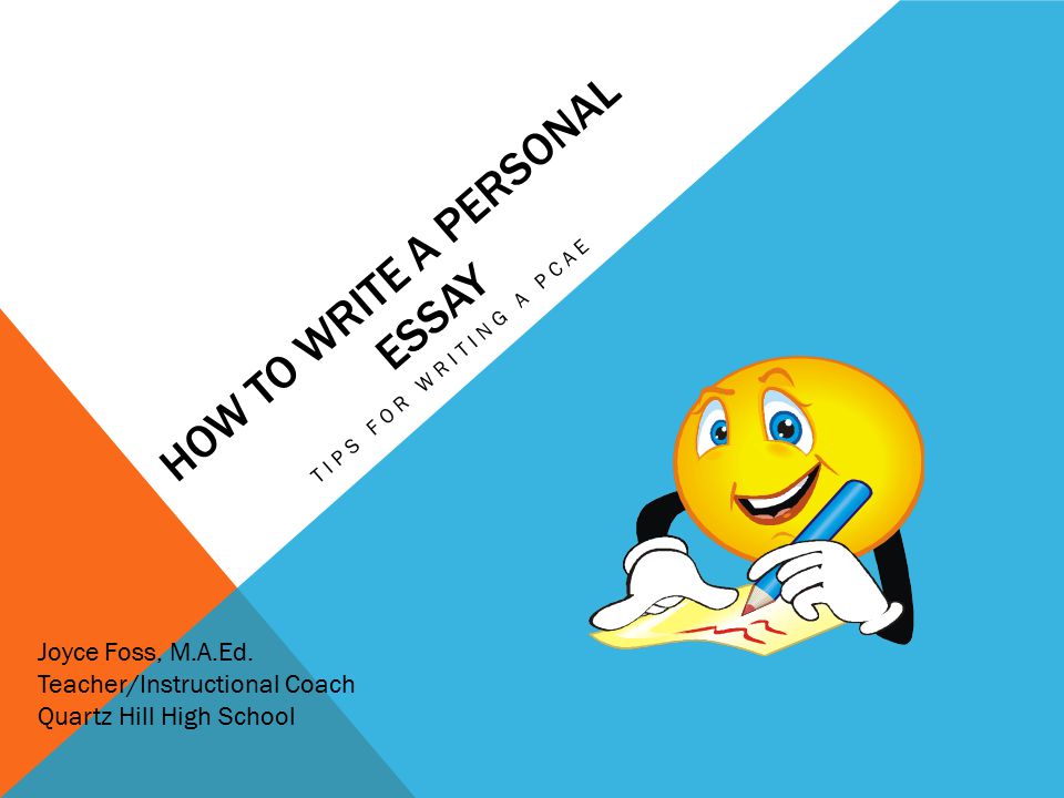 English Essay Books How To Write A Personal Essay Tips For Writing A Pcae Joyce Foss Maed High School Years Essay also Science Fiction Essay How To Write A Personal Essay Tips For Writing A Pcae Joyce Foss Research Papers Examples Essays