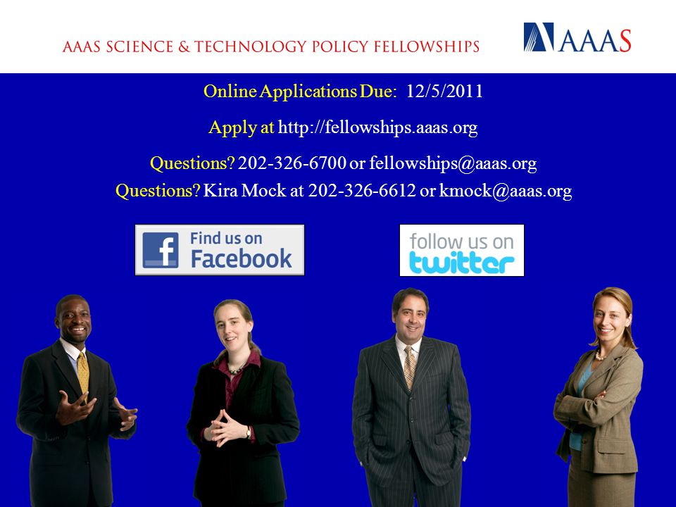 Online Applications Due: 12/5/2011 Apply at   Questions.